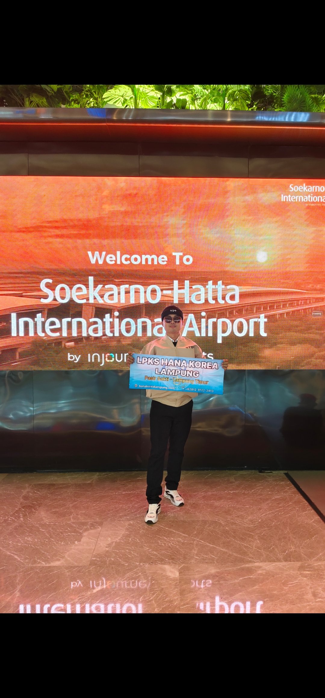 Penerbangan siswa LPK HANA 13 Juli 2026